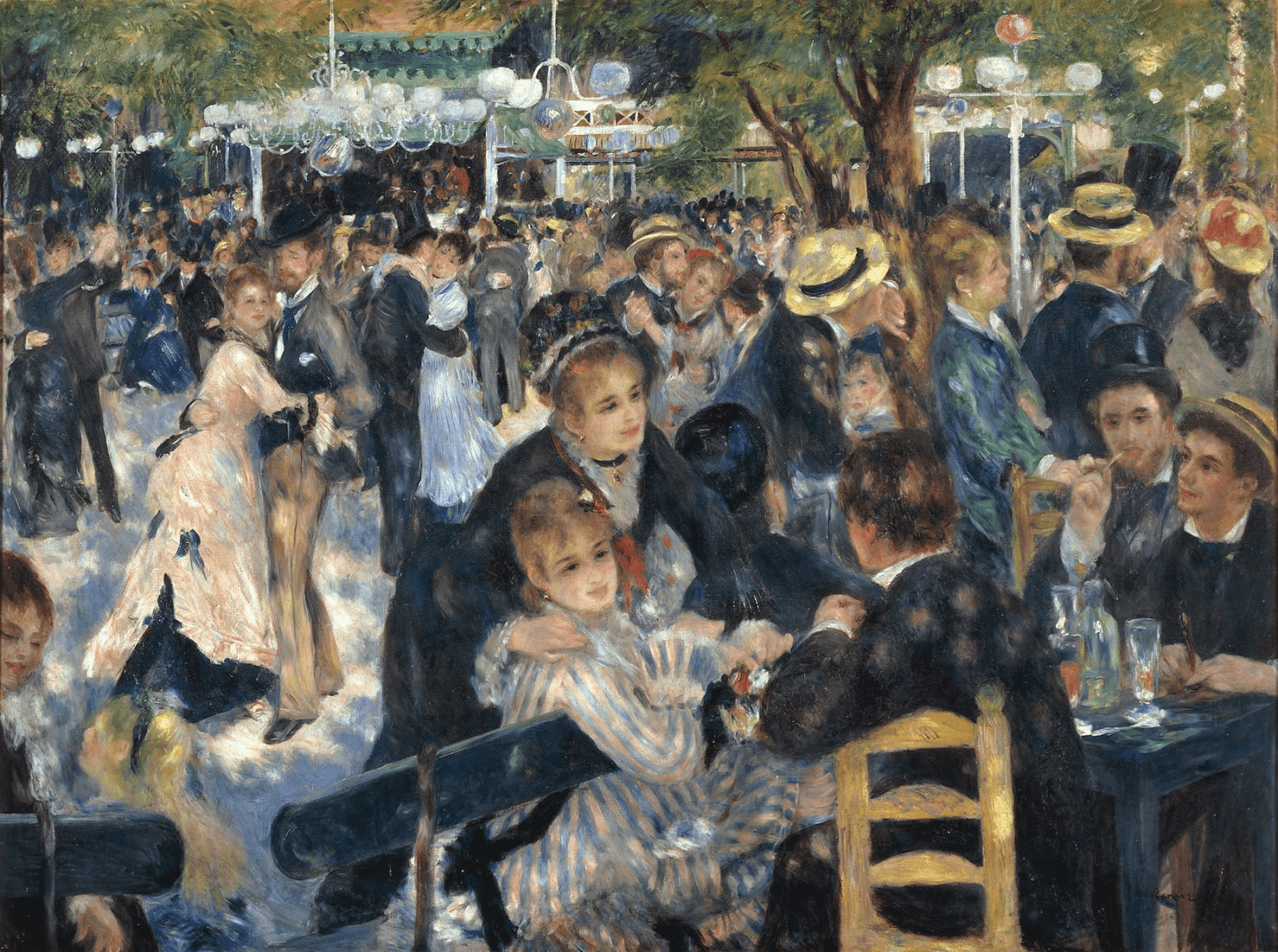 Painter who creates his own style between Classical and Modern: Renoir-Impressionism and Refusal