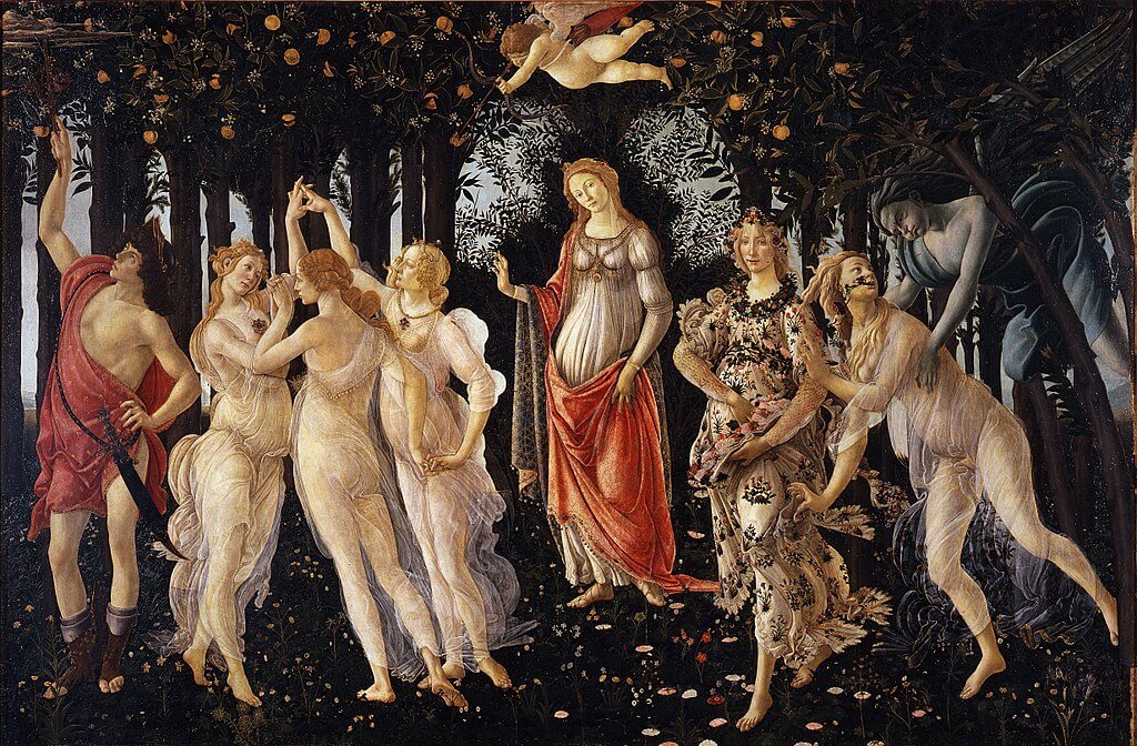 Primavera  By Botticelli