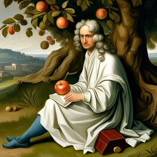Isaac Newton ve elma