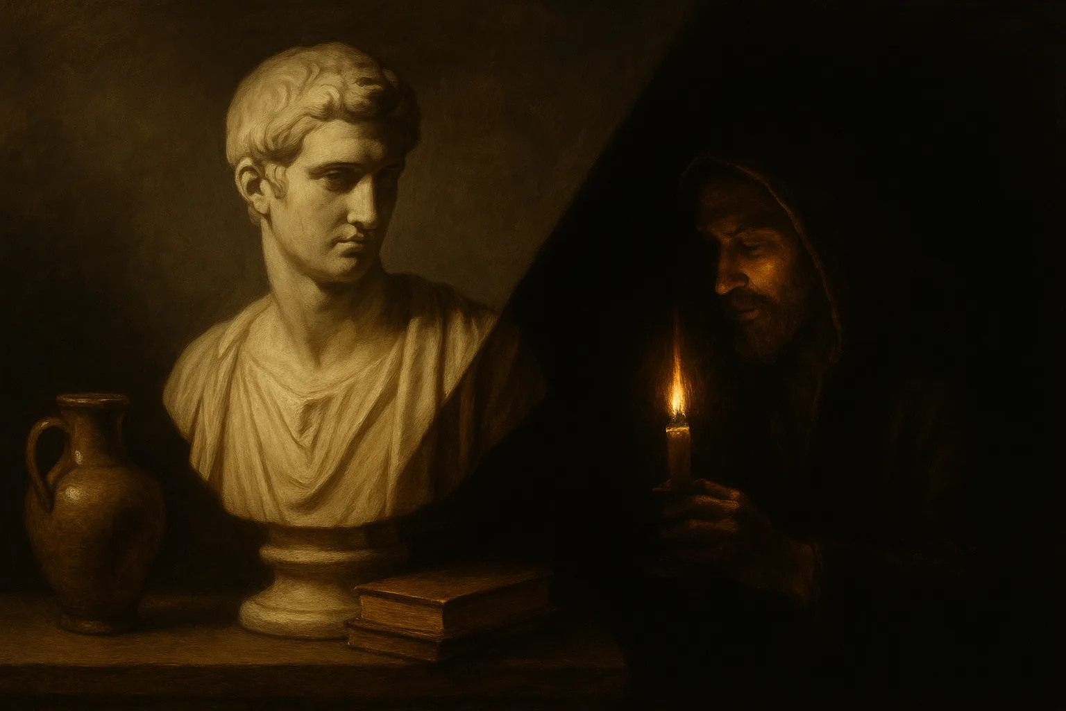 Chiaroscuro vs Tenebrism